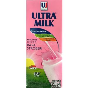 ultramilk rasa stroberry 250ml