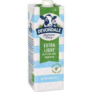 Devondale skim milk 1L