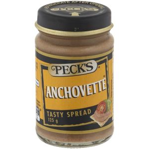pecks anchhovette spead 125g