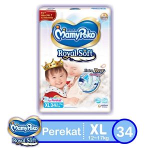 mamypoko royal soft perekat XL34