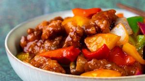 Sweet & Sour Pork jade garden