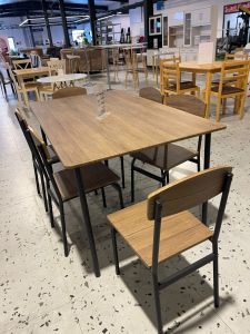 BLESS 22005 DINING SET 1+6 1500X900X760 MM