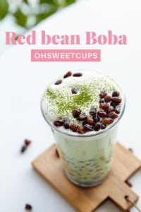  K2 红豆珍珠 奶茶 Red Bean Bubble Milk