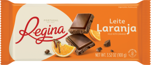 Chocolate regina sabor a laranja 100g