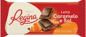 Chocolate regina caramelo e sal 100g