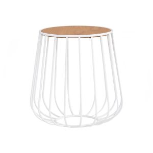 HINLIM NESTHOUZ FLUX ROUND SIDE TABLE NATURAL D450 X H510 801 102 # 131101