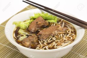 Soup noodles with spare ribs