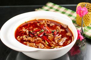B5 sichuan beef stew 香辣水煮牛肉
