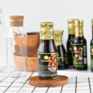 kikkoman sauce teriyaki lada hitam 300gr