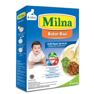 Milna bubur bayi Hati Ayam Brokoli 120gr
