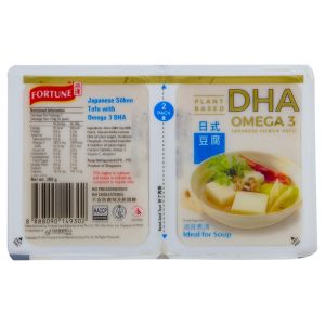 fortune japaneses silken tofu omega3 DHA  300g