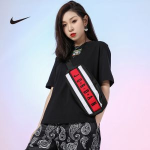 Nike shoulder bag shoulder bag carry bag casual bag small bag backpack chest bag female messenger bag tide JD943008GS