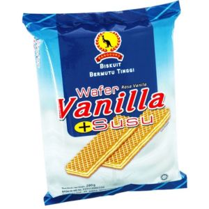 canguro waffer vanila susu 280gr