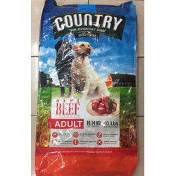 food dog continente wet terr rp jun chicken/cow 150g