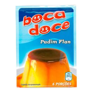 boca doce pudim flan 10gr