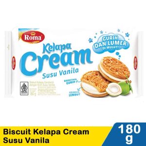 Roma kelapa Cream vanila 180g