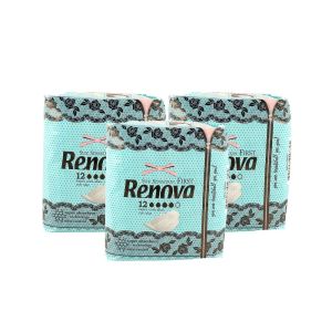 Pensos Higiene Renova Ultrafino First Super Com Abas 12Uni