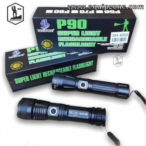 Super Light rechargeable flashlight