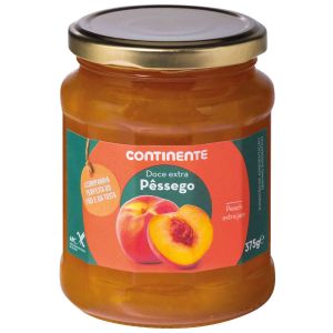 continente doce estra pessego 375g