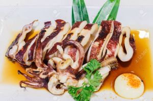 Squid With Soy Sauce