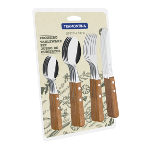 TRAMONTINA  TABLEWARE SET 16 PCS DYNAMIC # 22399/003