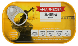 Amanhecer Sardinha em Oleo 120g