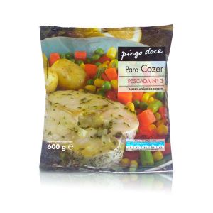 Pescada N3 cozer pingo doce 600g