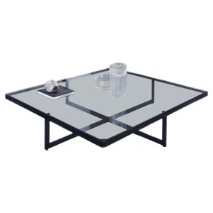 'HINLIM SAMOS COFFEE TABLE MATT BLACK EPOXY L1000xW590xH370#133100'
