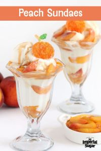 Peach Sundae 