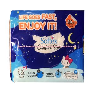 Softex Comfort Slim 36cm Night Wing
