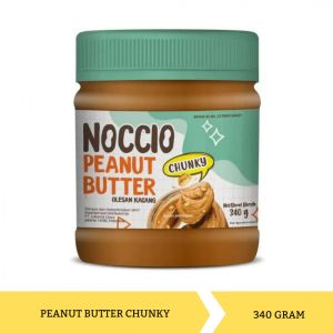 Noccio chunky peanut butter 340g