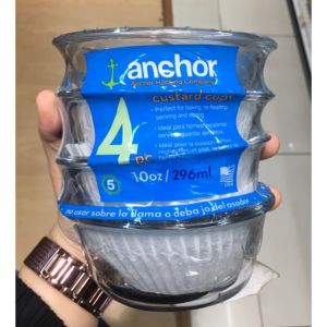 Anchor Hocking Company custard cups 4 pcs 