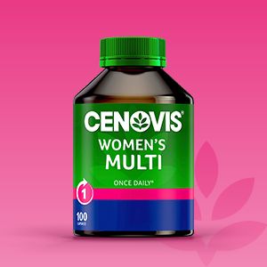 CENOVIS Women`s multi+ engergy boost  50 tablets 