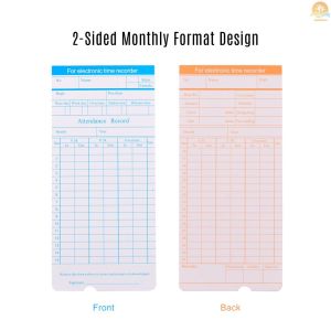 (B2)20330WG-6 Attendance/Time Card 100s  