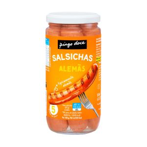 Salsicha Alemã Pingo Doce - 5un 250g