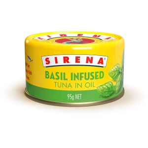 sirena tuna basil infused oil lite 95g