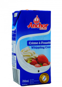 ancor 200ml creme a fouetter wipping cream