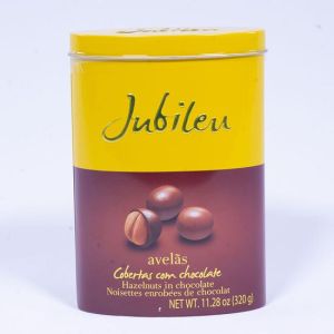 Avelas cobertas chocolate jubileu 320g