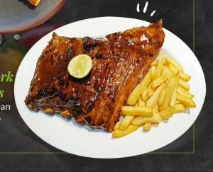 S31 BBQ Pork Ribs w Fries