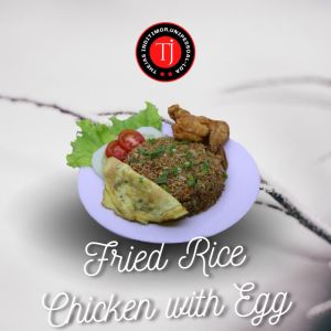 Fried Rice Chicken with egg