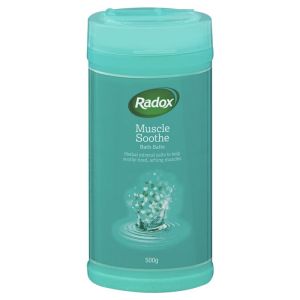 Radox muscle soothe  bath salts 500ml