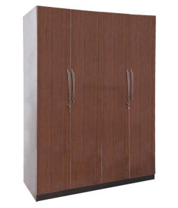 4 DOOR WARDROBE W/2 DRAWER LEGNO L1160XH1820XD450MM#1136/19370