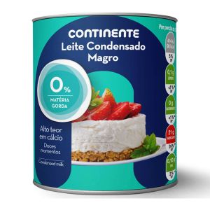 continente leite condensado magro 397gr