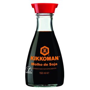 Molho de soja kikkoman 150ml