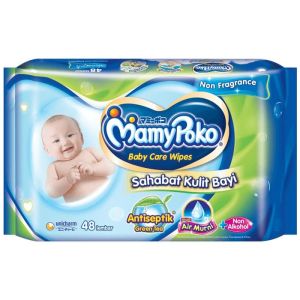 Mamy Poko Baby care wipes Antiseptik 48s NonFragrance