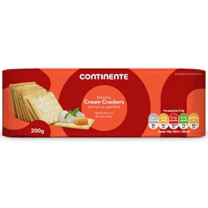 CREAM CRACKERS CONTINENTE 200G