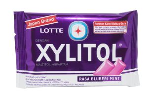 XYLITOL rasa blueberry mint  11.6g ( Japan Brand) 