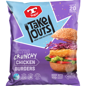 extra crunchy chicken burgers 550gr