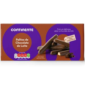 Palitos chocolate leite cnt 150g