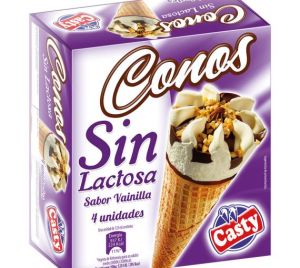 Gelad cones sin lactosa sabor vainlla